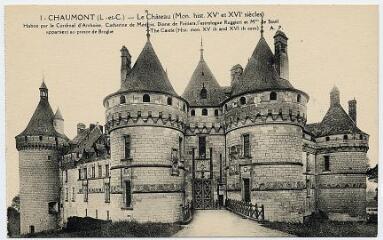 1 vue Le château (XVe et XVIe siècle).