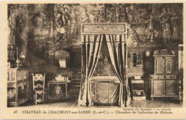 1 vue Château.- Chambre de Catherine de Medicis.