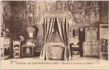 1 vue Château.- Chambre de Catherine de Medicis.