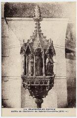 1 vue  - Bâton de confrérie de Sainte-Corneille (XVIe siècle). (ouvre la visionneuse)