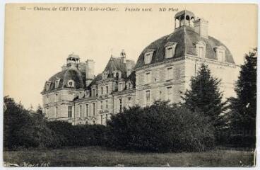 1 vue Le château, façade nord.
