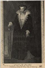 1 vue  - Château.- Portrait d\'Anne de Thou, dame de Cheverny Tableau. (ouvre la visionneuse)