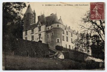 1 vue Le château (côté sud-ouest).