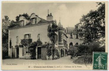 1 vue  - Château de la poste. (ouvre la visionneuse)