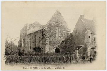 1 vue  - Ruines de l\'abbaye de Cornilly, la chapelle. (ouvre la visionneuse)