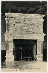 1 vue  - Manoir de la Possonnière (XVIe siècle). Berceau du poète Ronsard, la cheminée de la grande salle. (ouvre la visionneuse)