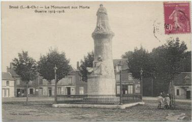1 vue  - Le monument aux morts. Guerre 1914 - 1918. (ouvre la visionneuse)