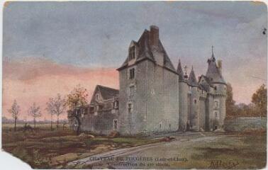 1 vue Château de Fougères. Construction du XVe siècle.