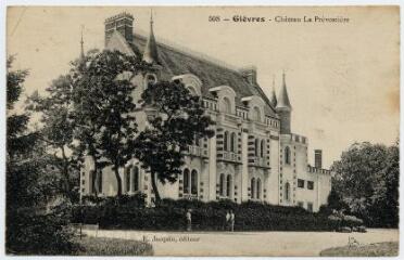 1 vue  - Château La Prévostière. (ouvre la visionneuse)