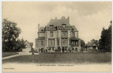 1 vue  - Château de Beauval. (ouvre la visionneuse)