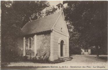 1 vue  - Sanatorium des Pins. La chapelle. (ouvre la visionneuse)