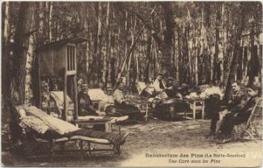 1 vue  - Sanatorium des Pins (La Motte-Beuvron). Une cure sous les pins. (ouvre la visionneuse)