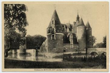1 vue  - Château du Moulin, côté nord-est. (ouvre la visionneuse)