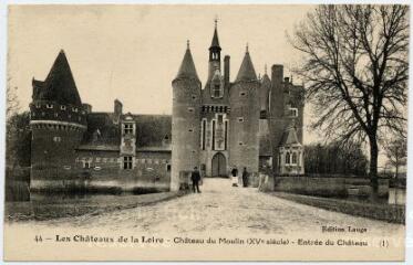 1 vue  - Château du Moulin (XVe siècle), entrée du bourg. (ouvre la visionneuse)