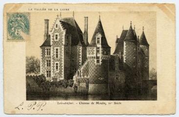 1 vue Château du Moulin, XVe siècle.