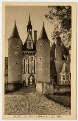 1 vue  - Château du Moulin (XVe siècle), entrée. (ouvre la visionneuse)