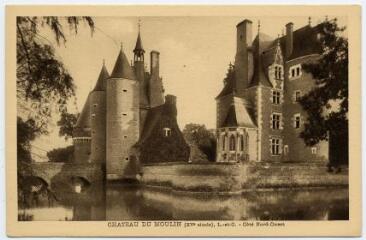 1 vue  - Château du Moulin (XVe siècle), côté nord-ouest. (ouvre la visionneuse)