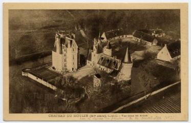 1 vue  - Château du Moulin (XVe siècle), vue prise en avion. (ouvre la visionneuse)