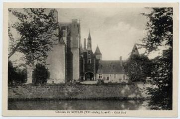 1 vue  - Château du Moulin (XVe siècle), côté sud. (ouvre la visionneuse)