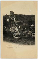 1 vue Eglise et château.
