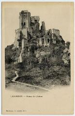 1 vue Ruines du château.