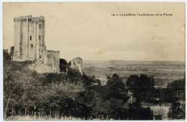 1 vue Le château et la plaine.