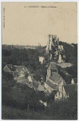 1 vue Eglise et château.