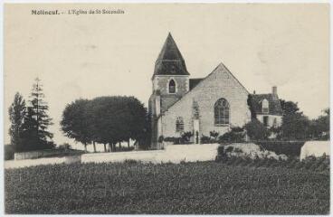 1 vue  - L\'église de Saint-Secondin. (ouvre la visionneuse)
