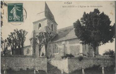 1 vue L'église de Saint-Secondin.