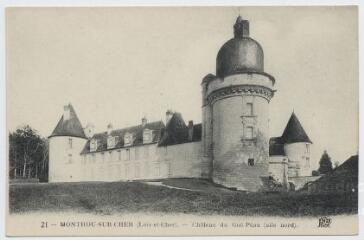 1 vue  - Château du Gué-Péan (aile nord). (ouvre la visionneuse)