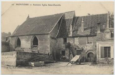 1 vue  - Ancienne église Saint-Oustrille. (ouvre la visionneuse)