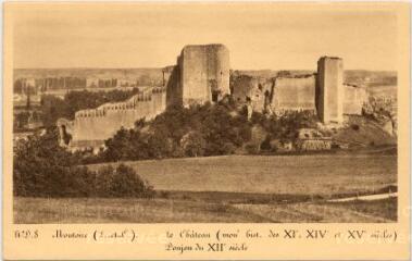 1 vue Le Château (Mom. hist. des XIe, XIVe et XVe siècles), donjon du XIIe siècle.