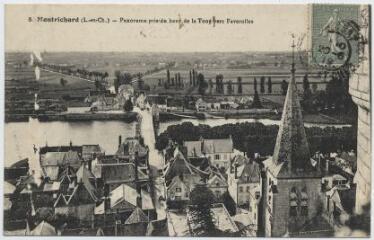 1 vue  - Panorama pris du haut de la tour vers Faverolles. (ouvre la visionneuse)