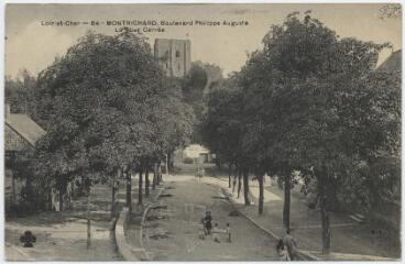 1 vue  - Boulevard Philippe Auguste, la tour carrée. (ouvre la visionneuse)