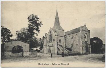 1 vue Eglise de Nanteuil.
