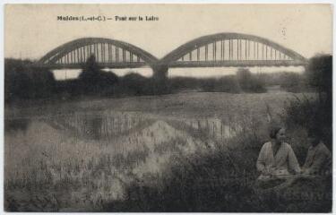 1 vue  - Pont sur la Loire. (ouvre la visionneuse)