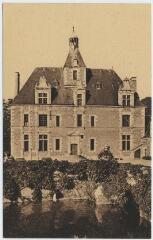 1 vue Château de la Morinière, la façade principale.