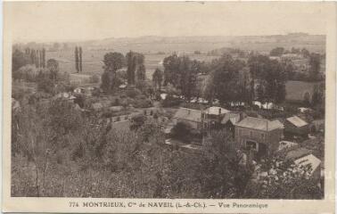 1 vue Montrieux, commune de Naveil. Vue panoramique.