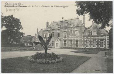 1 vue  - Château de Villebourgeon. (ouvre la visionneuse)