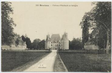 1 vue  - Le Château d\'Herbault-en-Sologne. (ouvre la visionneuse)