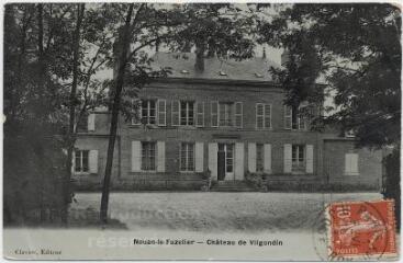 1 vue  - Château de Vilgondin. (ouvre la visionneuse)