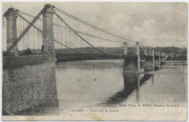 1 vue  - Pont sur la Loire. (ouvre la visionneuse)