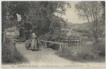 1 vue  - La vallée de la Cisse, Champigny-sous-Orchaise. (ouvre la visionneuse)