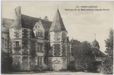 1 vue Château de la Mahoudière (façade nord).