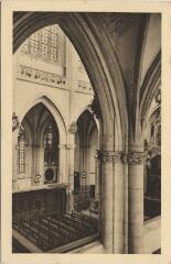 1 vue Ecole de Pontlevoy. La chapelle vue de la tribune.