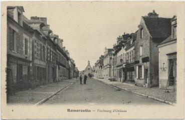 1 vue Faubourg d'Orléans.