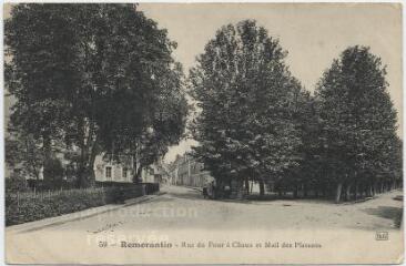 1 vue Rue du Four à Chaux et Mail des Platanes.
