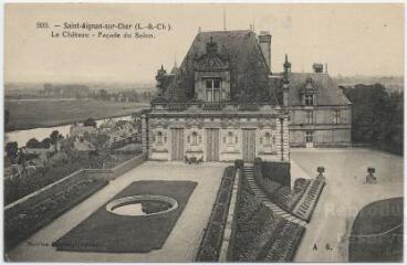 1 vue  - Le château, façade du salon. (ouvre la visionneuse)