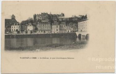 1 vue  - Le château et quai Jean-Jacques Delorme. (ouvre la visionneuse)