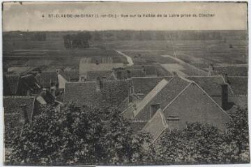 1 vue  - Vue sur la vallée de la Loire prise du clocher. (ouvre la visionneuse)
